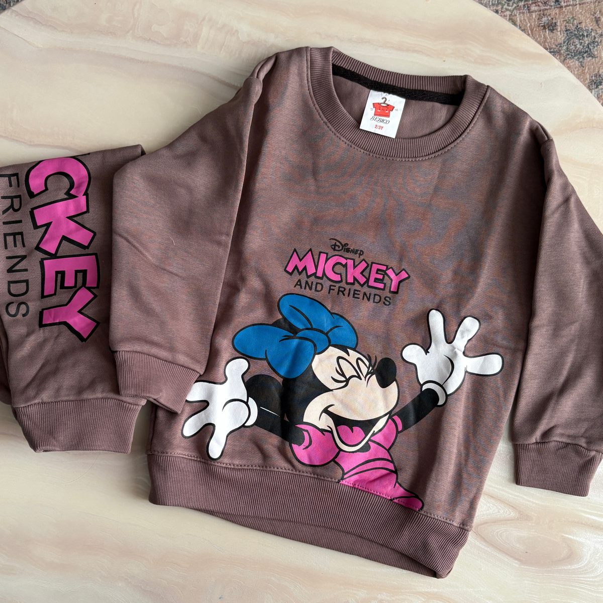 Mickey Mouse Tracksuit (Brown)