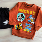 Mickey Mouse Tracksuit (Orange)
