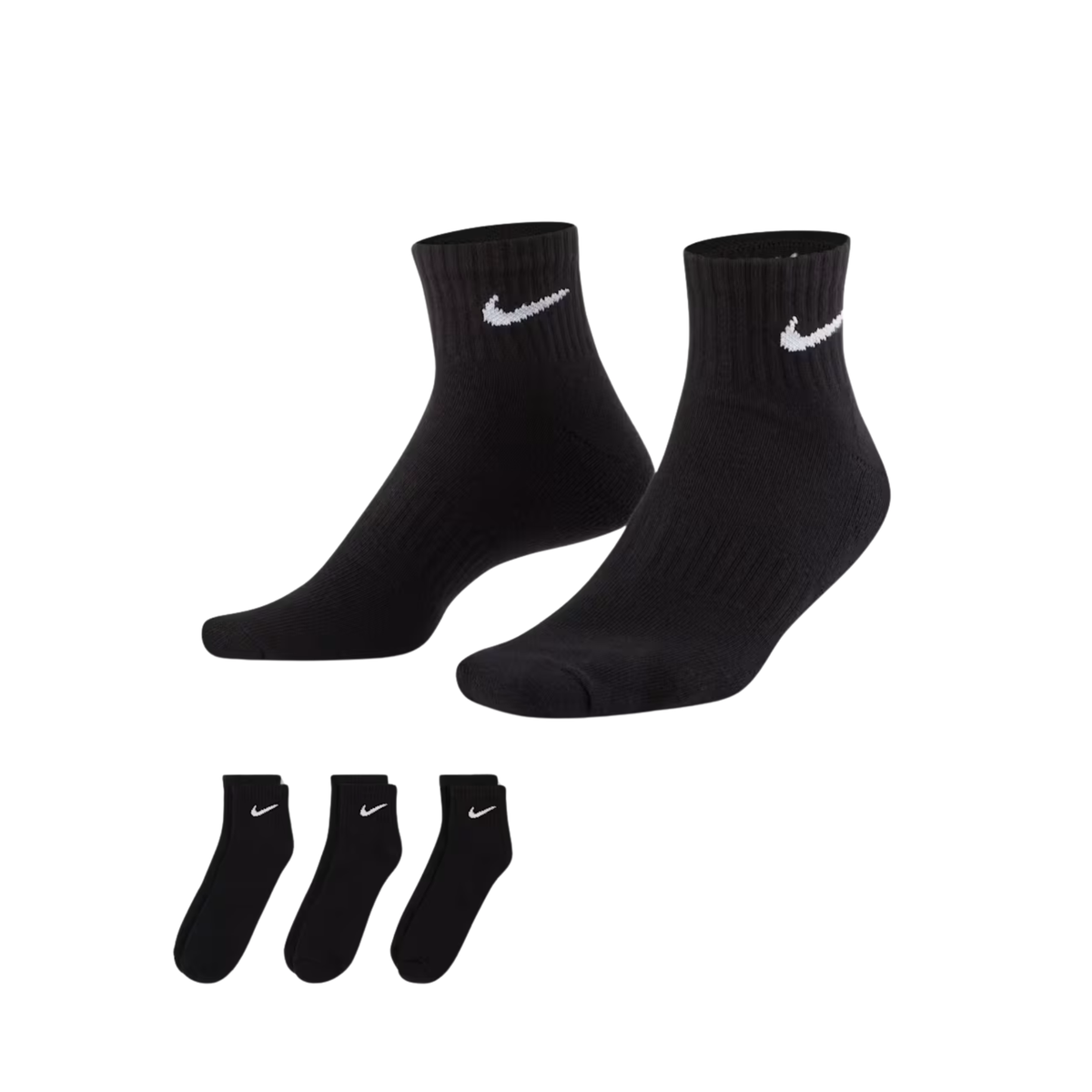 Nike Everyday Cushioned Ankle Socks (3 Pairs Set)