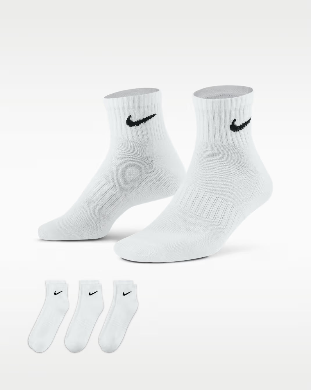 Nike Everyday Cushioned Ankle Socks (3 Pairs Set)