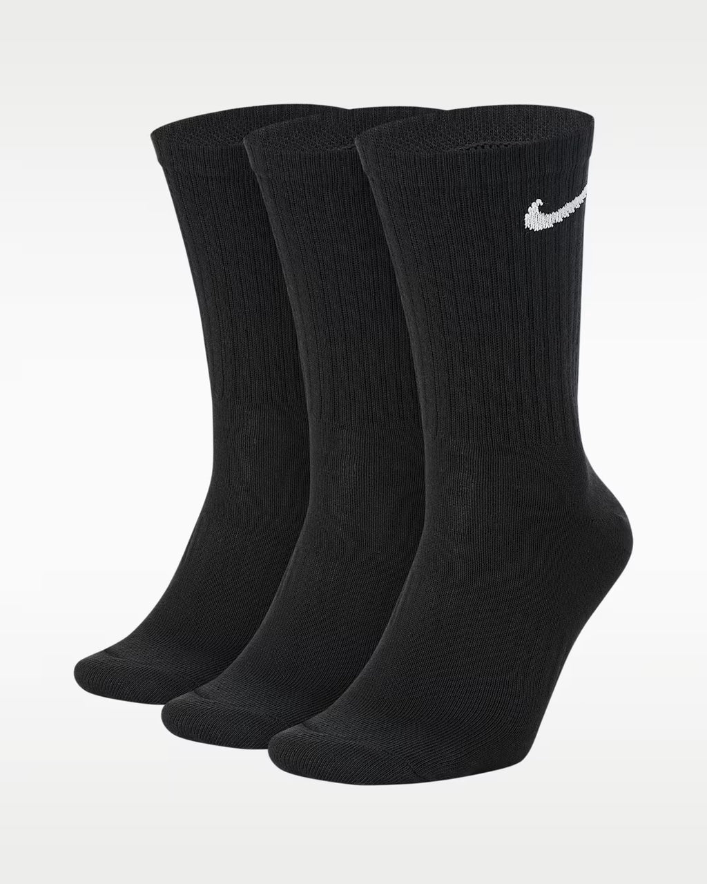 Nike Everyday Cushioned Crew/Full Ankle Socks (3 Pair Set)