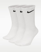 Nike Everyday Cushioned Crew/Full Ankle Socks (3 Pair Set)
